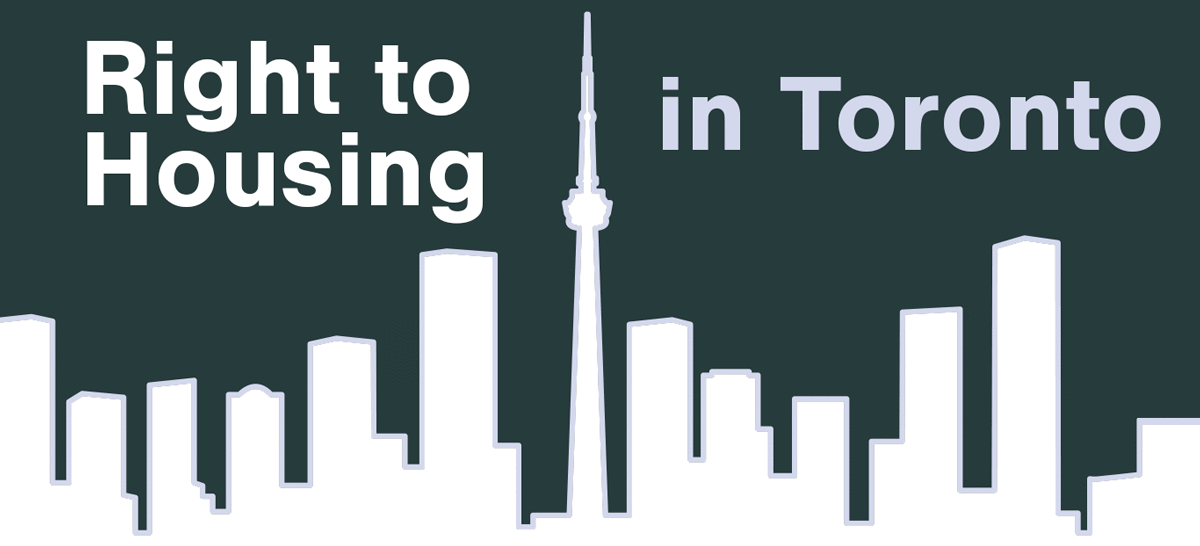 Right to Housing in Toronto banner image