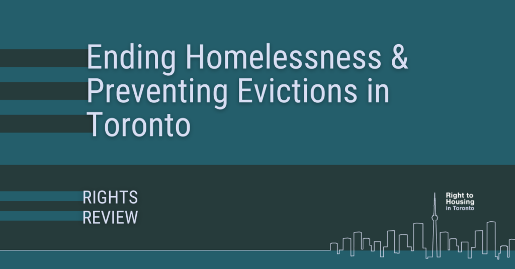 Eviction prevention in the community